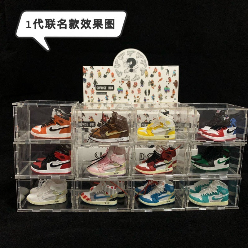 PVC stereo basketball shoe mold blind box MIC-QLP001