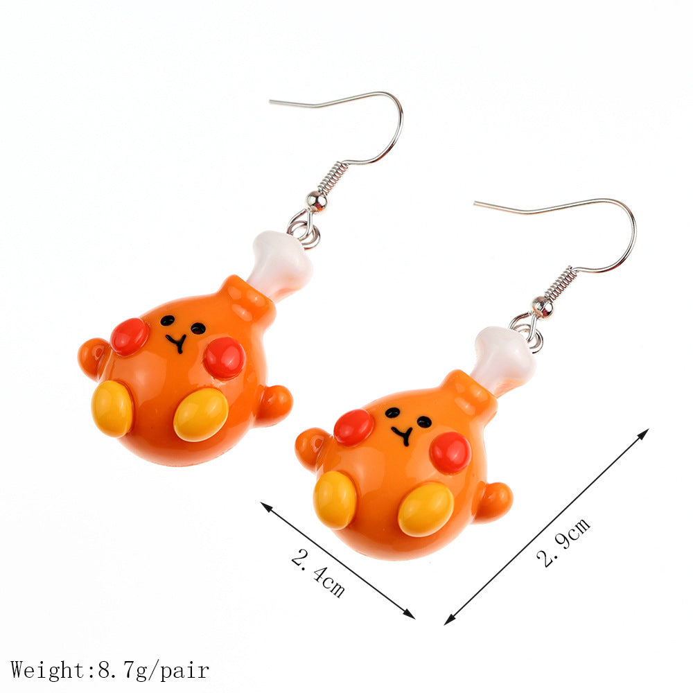 Cute cartoon earrings MIC-NiQ002