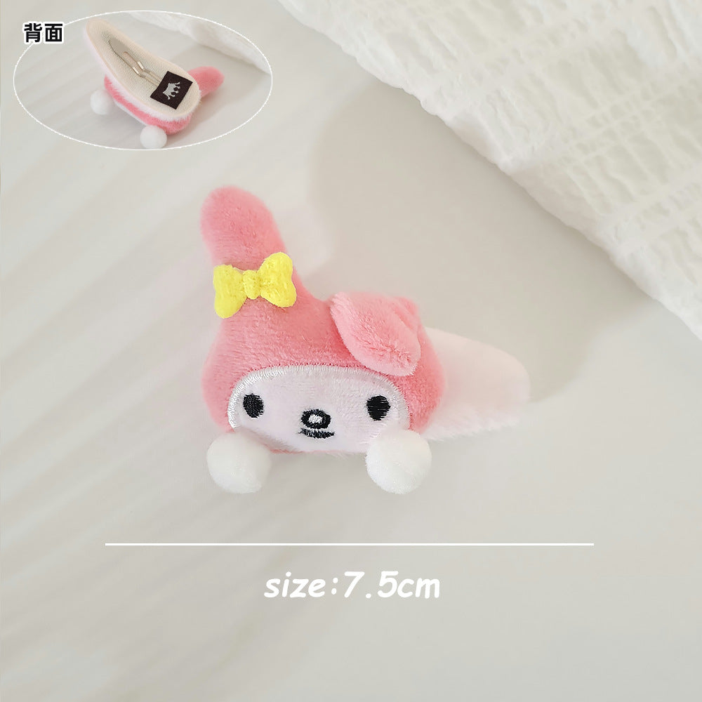 Plush cartoon cute hair clip MIC-WoD007