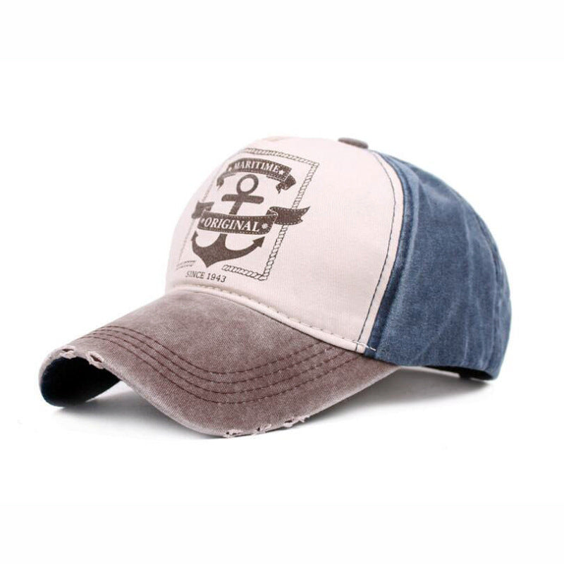 Cotton boat anchor retro Baseball cap (Minimo de compra 2)  MYA-BoD001