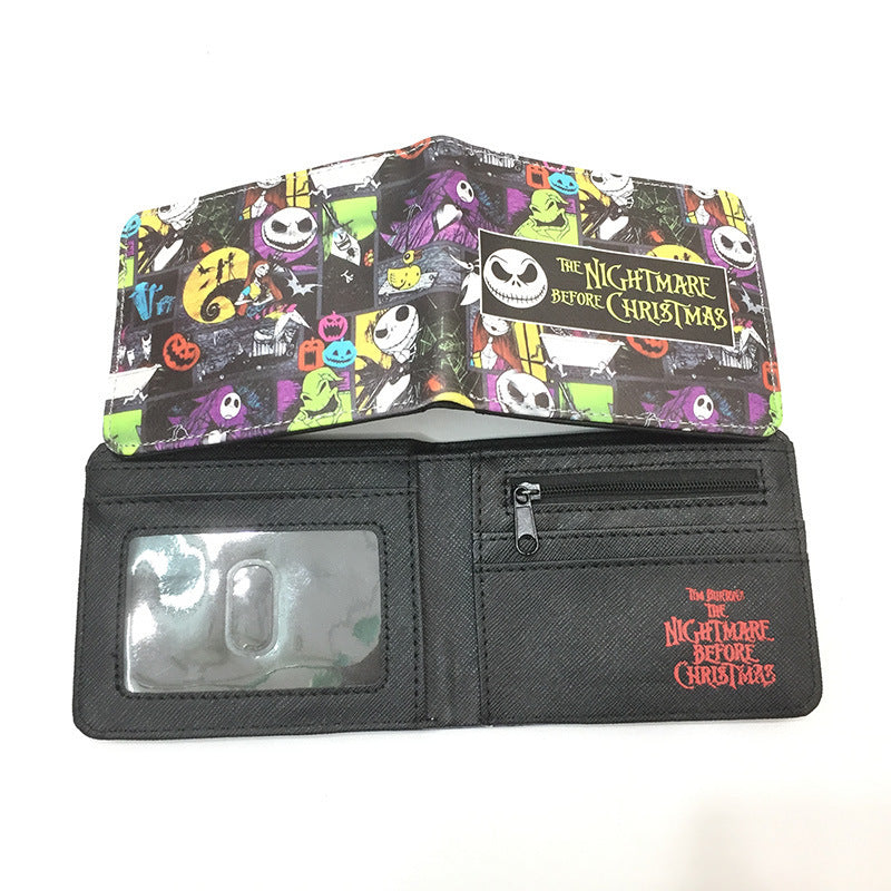 PU Scary Skull Wallet MYA-HaoJ004