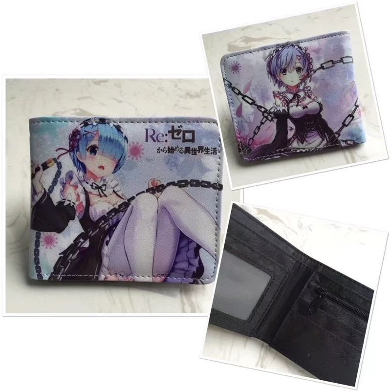 PU cartoon anime short zipper wallet MIC-ChangY008