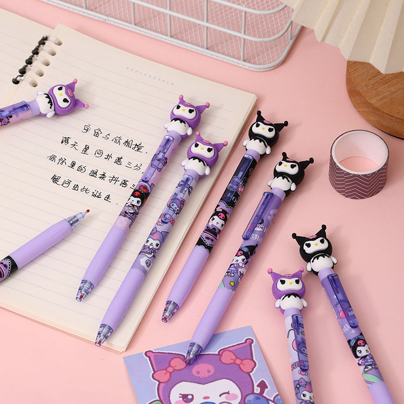 Plastic cute wacky press the neutral pen 36PCS MIC-YJN006