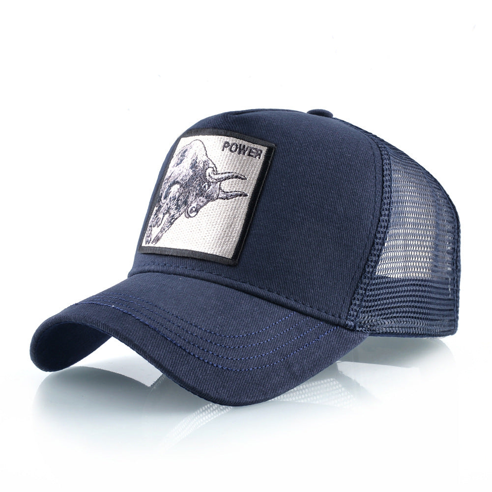 Nylon embroidered animal Baseball cap MYA-DSM013