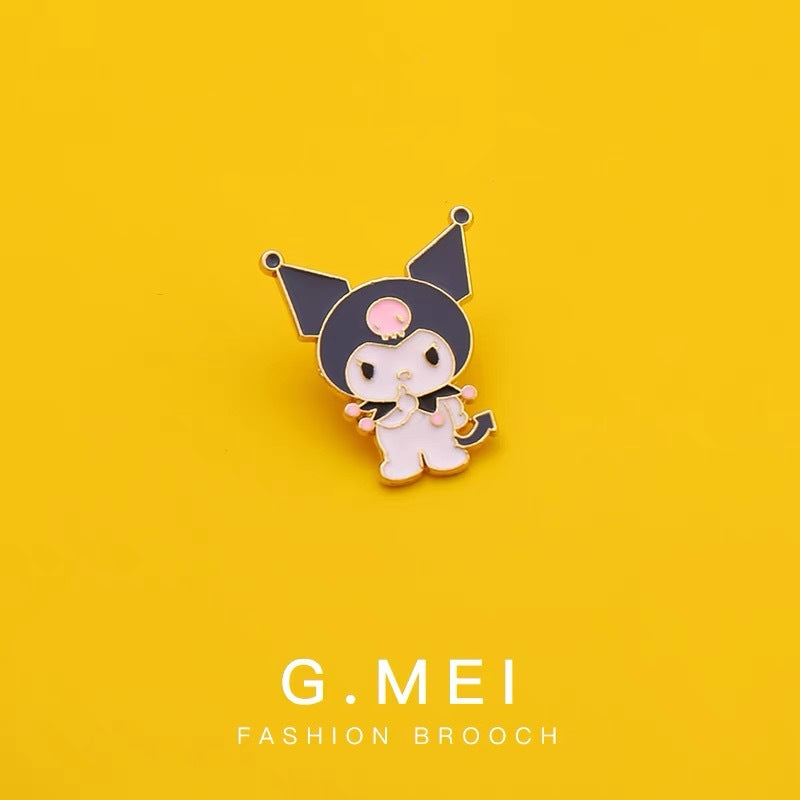 Alloy cute cartoon brooch MIC-KaL023