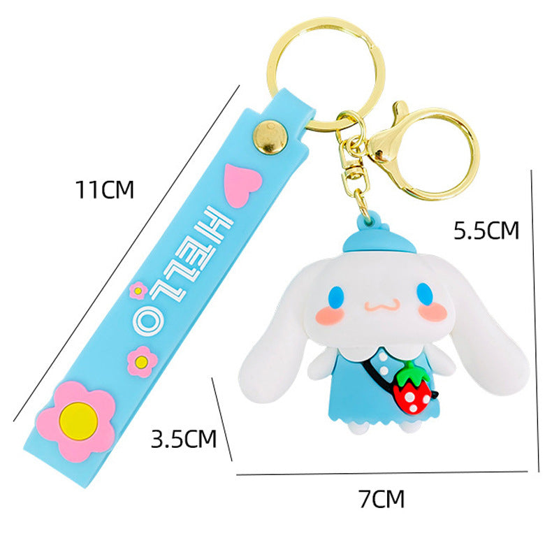 PVC New Cartoon Drip Glue Keychain MIC-ZhuoJ007