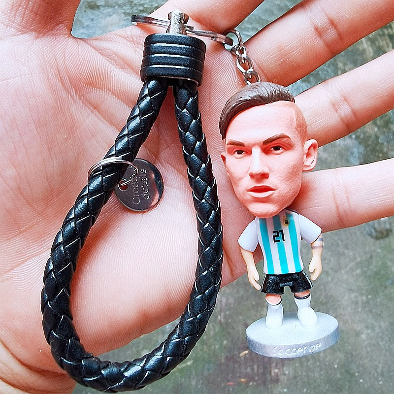 PVC cute football keychain MIC-FeiX001