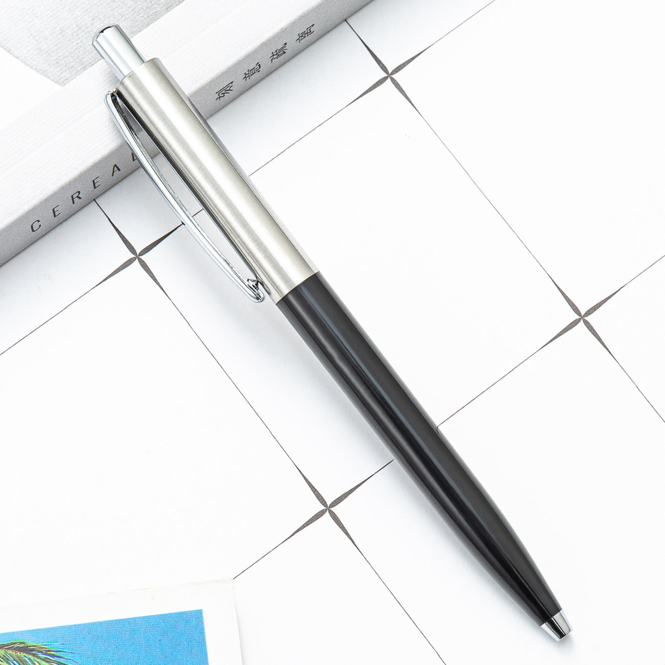 aluminum rod pressing metal ballpoint pen ZhenK003