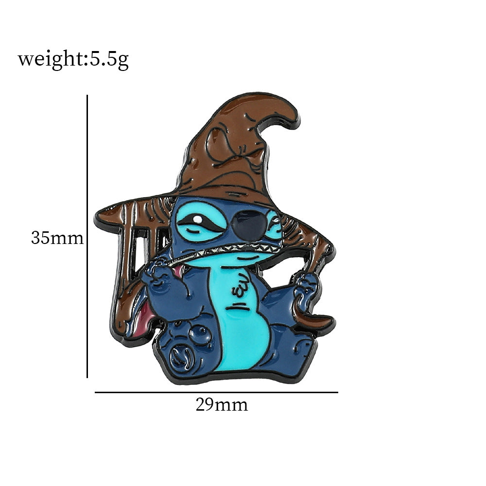 Alloy cartoon brooch (Minimo de Compra 2) MIC-QiS028