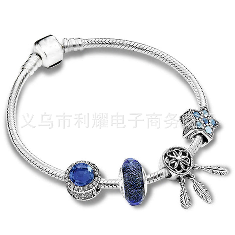 Alloy DIY Pandora Cartoon Bracelet MYA-LiY019