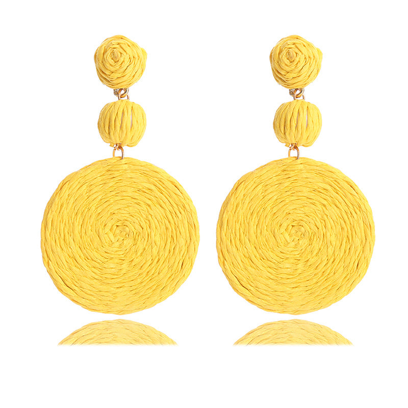 Acrylic Lafite Earrings MIC-ChouT010