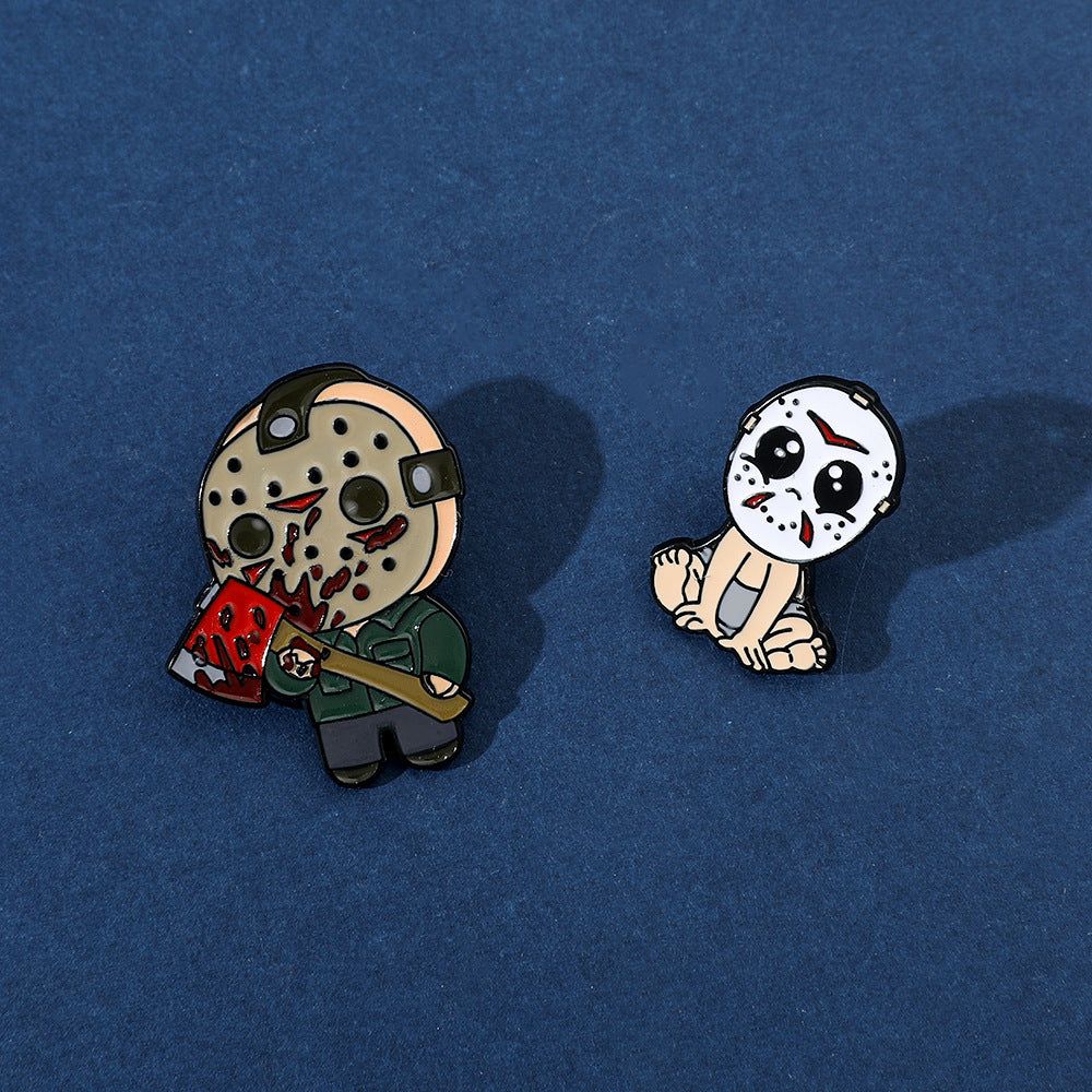 Metal Killer Jason brooch (Minimo de Compra 2) MIC-ShengY05