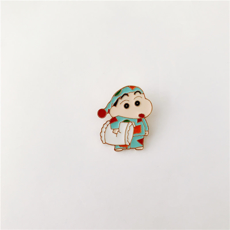 Alloy cute anime character brooch MIC-KaL031