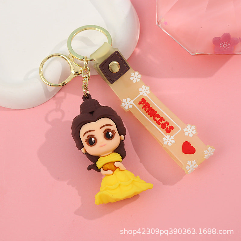 PVC Cute Snow White Keychain(Minimo de compra 2) MIC-WenC001