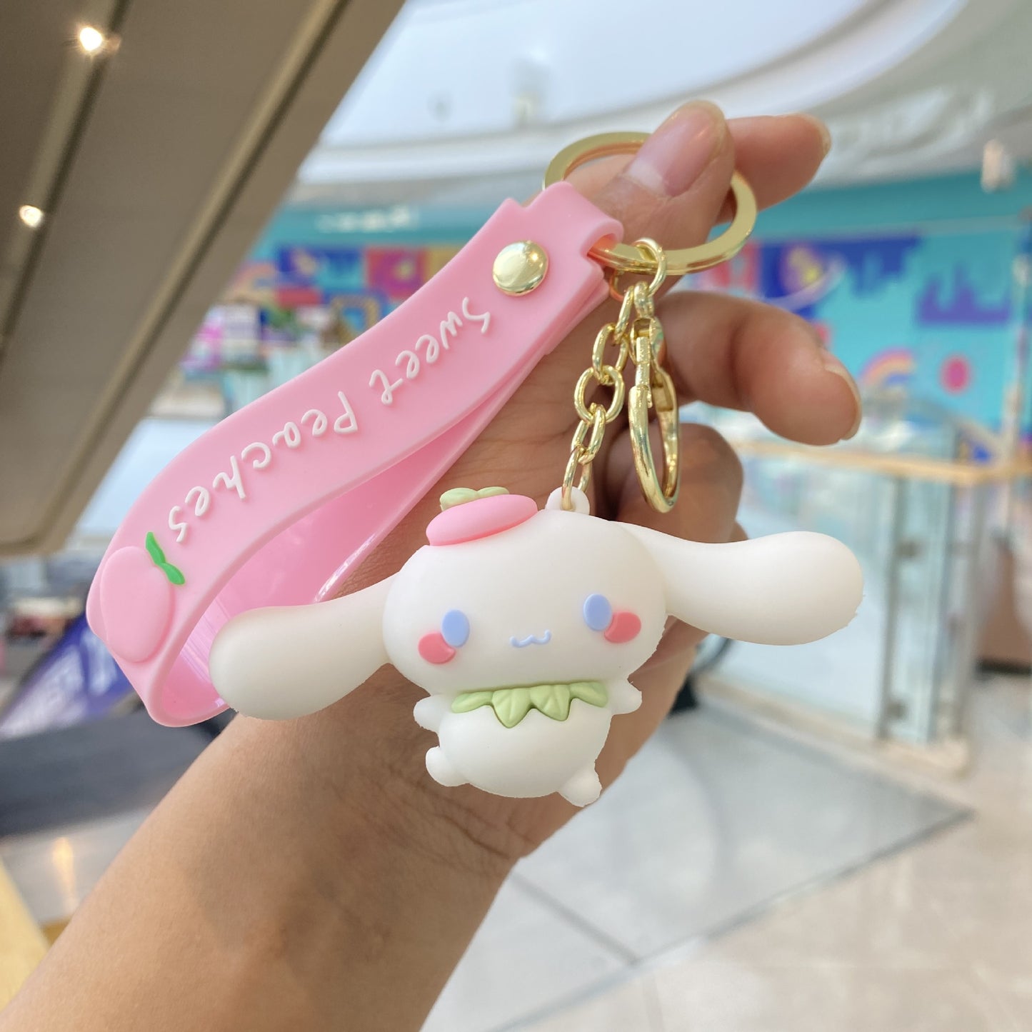 PVC cartoon cute pet cute keychain MIC-PengY045