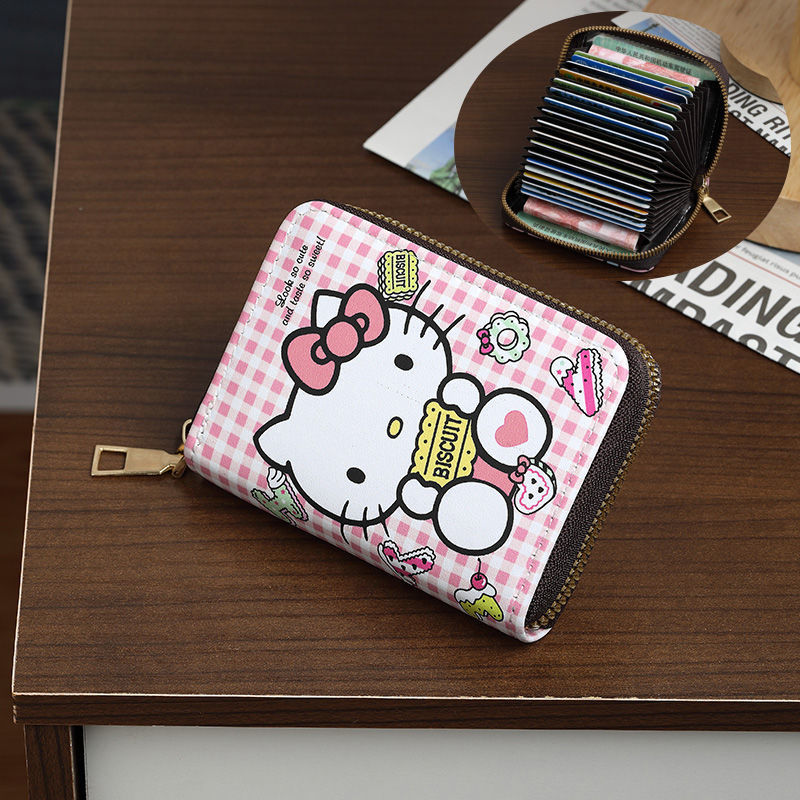 PU Hello KK Cat Multi Card Wallet MIC-YingL001