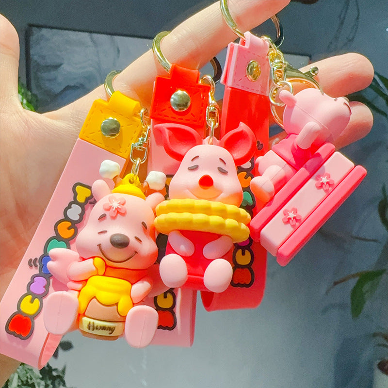 PVC cartoon cute keychain  MYA-JinG056