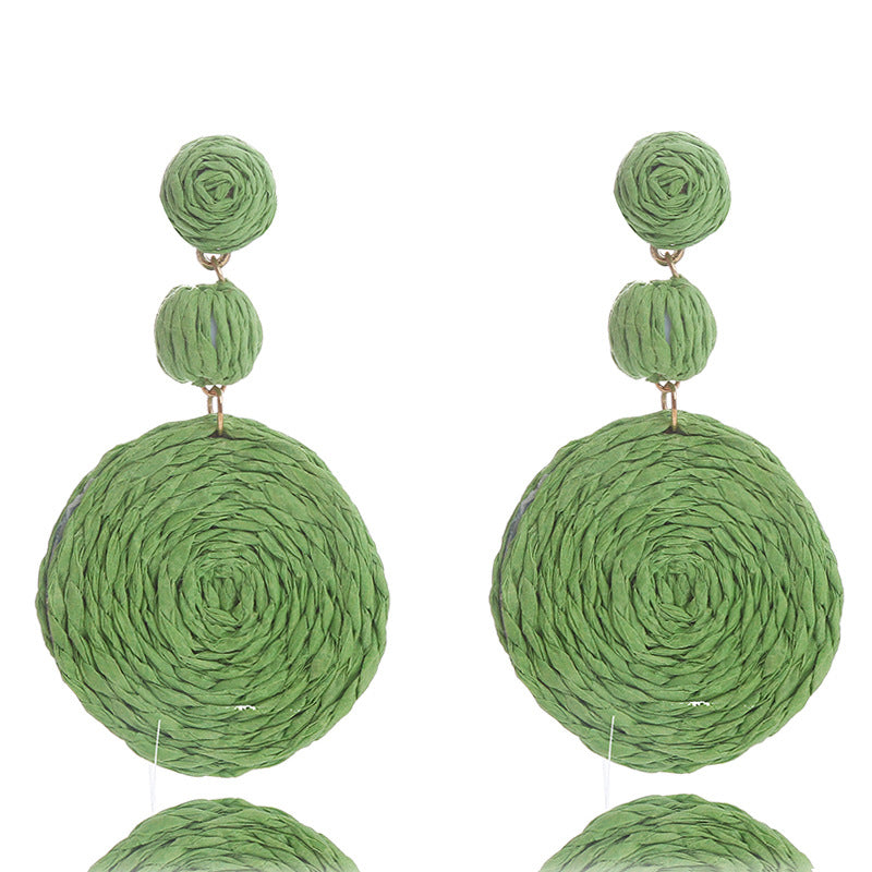 Acrylic Lafite Earrings MIC-ChouT010