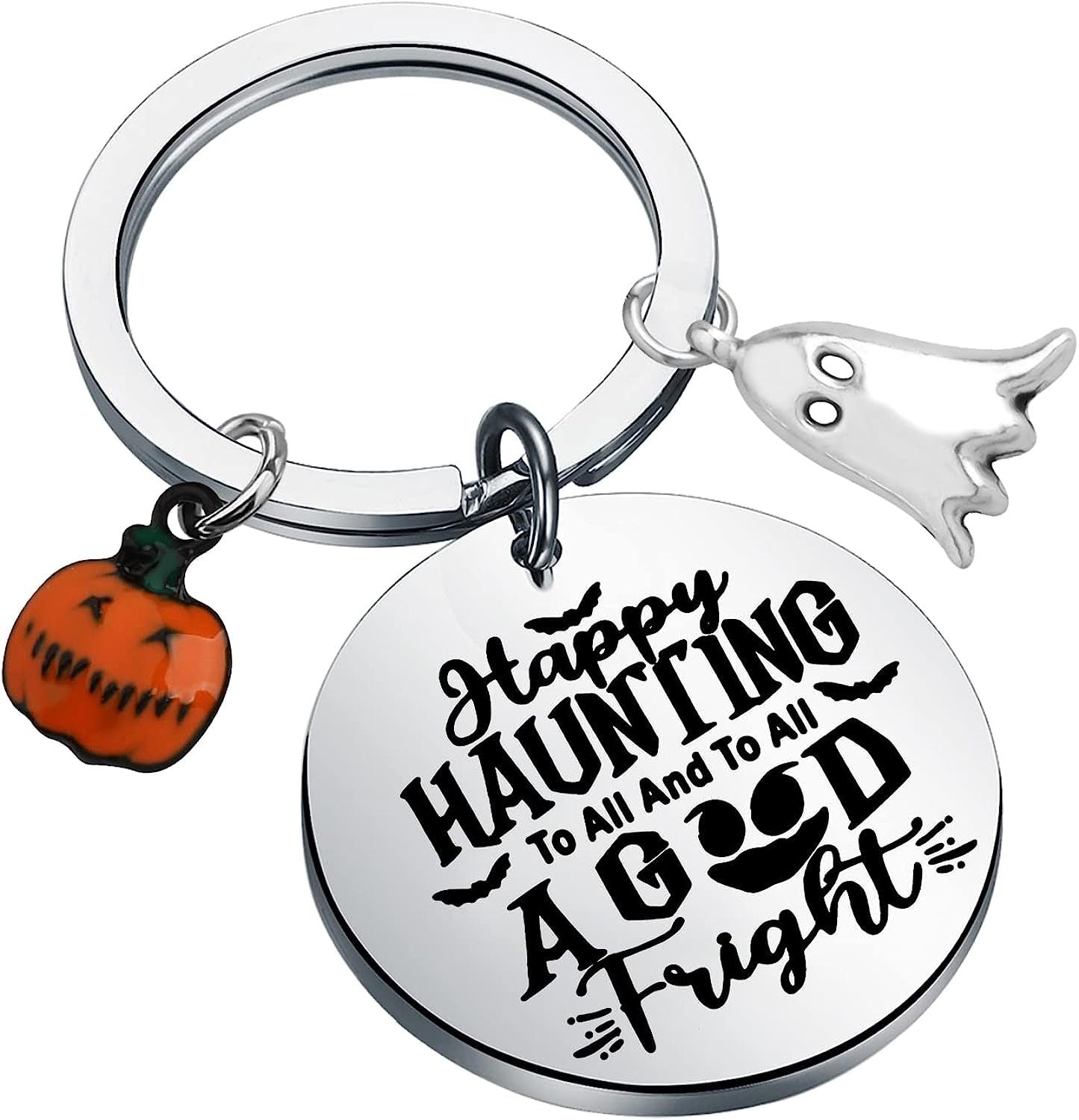 Stainless steel Halloween series keychain MYA-XinJ010