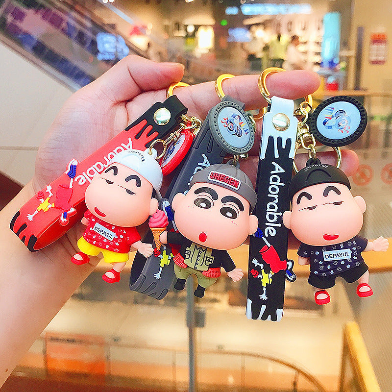 PVC cartoon doll keychain MIC-LanC005