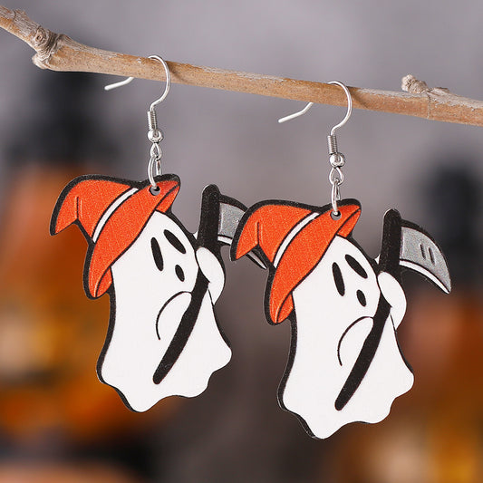 Acrylic New Halloween Collection Earrings (Minimo de Compra 2) MYA-ChuL001