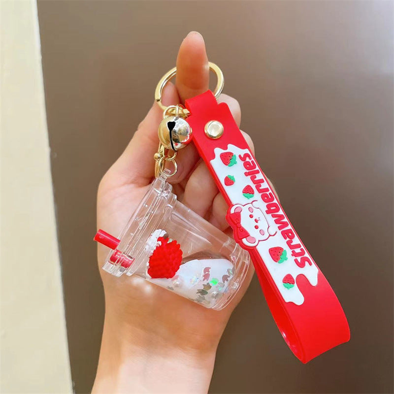 Keychains PVC Acrylic Hardware Cute Cartoon Drift Bottle (M) MOQ≥2 MIC-KC-MeiY009