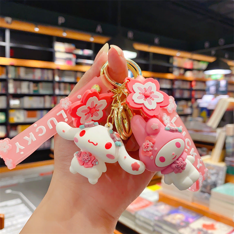 PVC cute cartoon keychain （Minimo de compra 2） MYA-YouM011