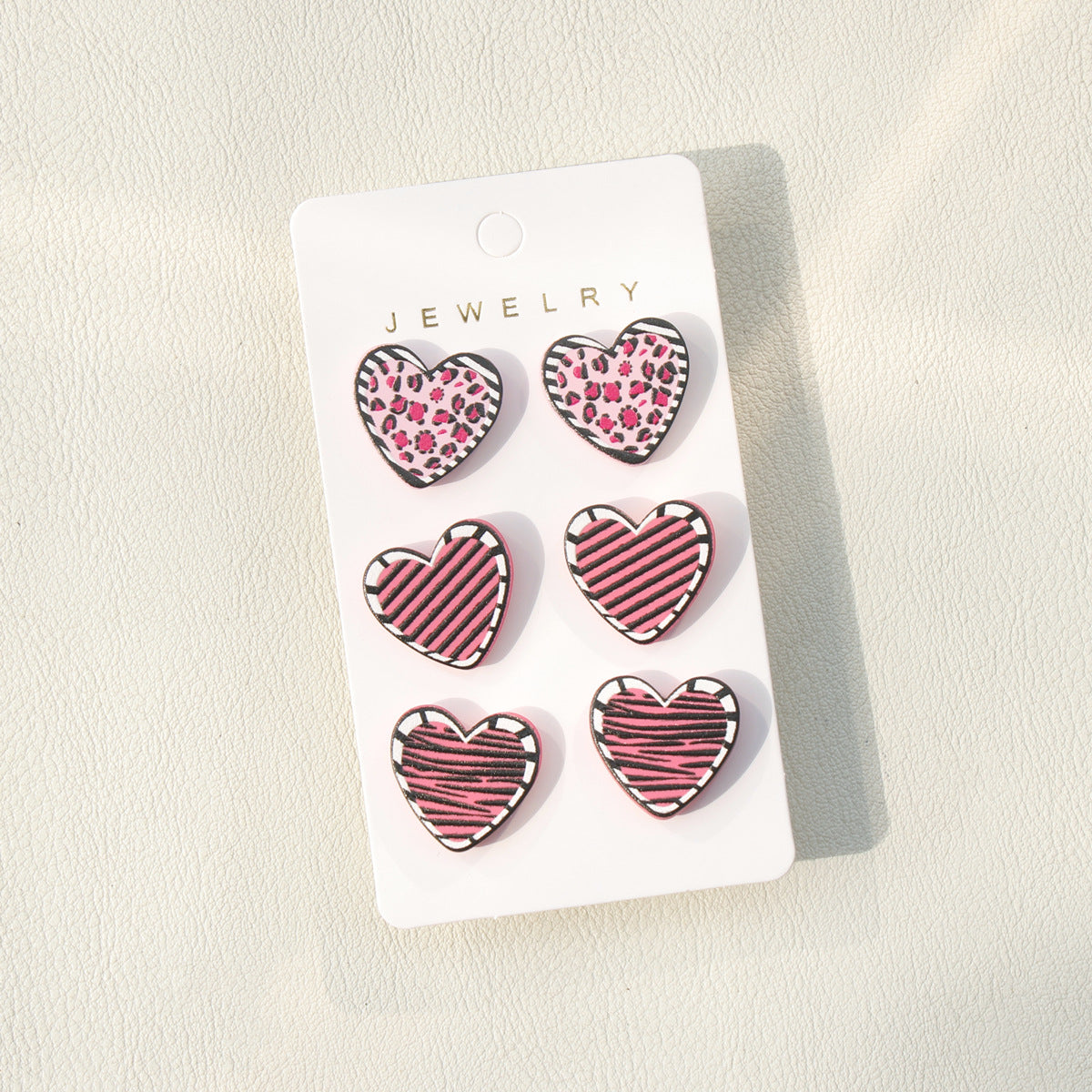 Alloy Pink Fashion Valentine's Day Earrings (Minimo de Compra 2) MIC-JuH058