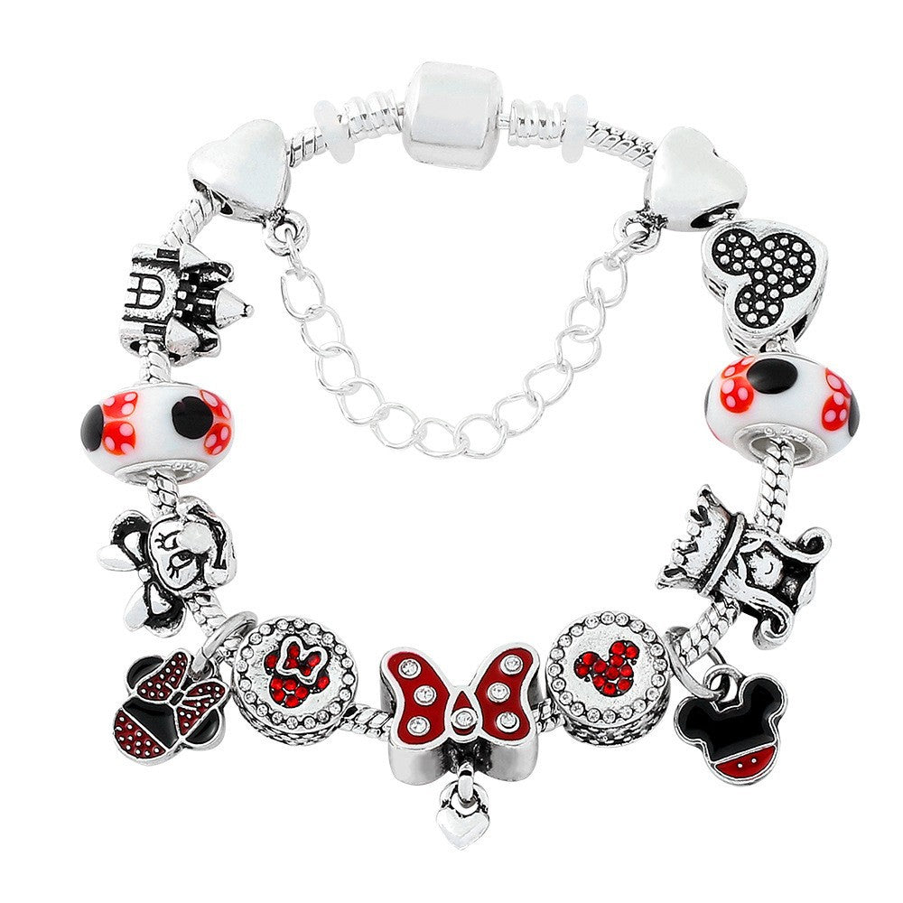 Alloy cartoon anime series bracelet (Minimo de Compra 4) MIC-BoS007