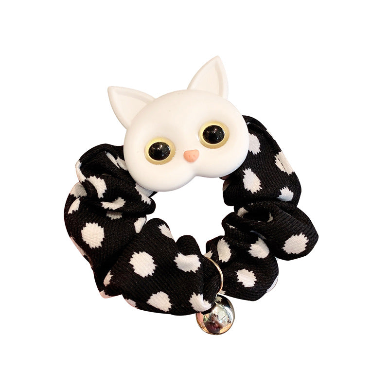 Plush cartoon cute hair rope (Minimo de compra 2) MIC-MiaoD001