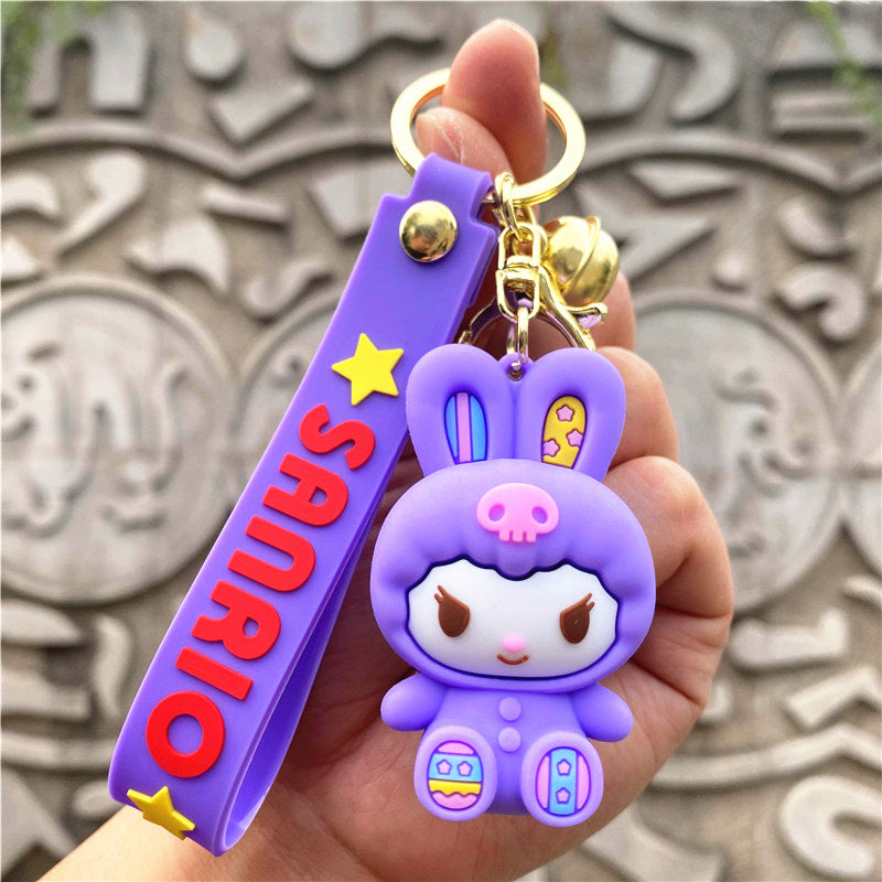 PVC new cartoon doll keychain MIC-YiM006