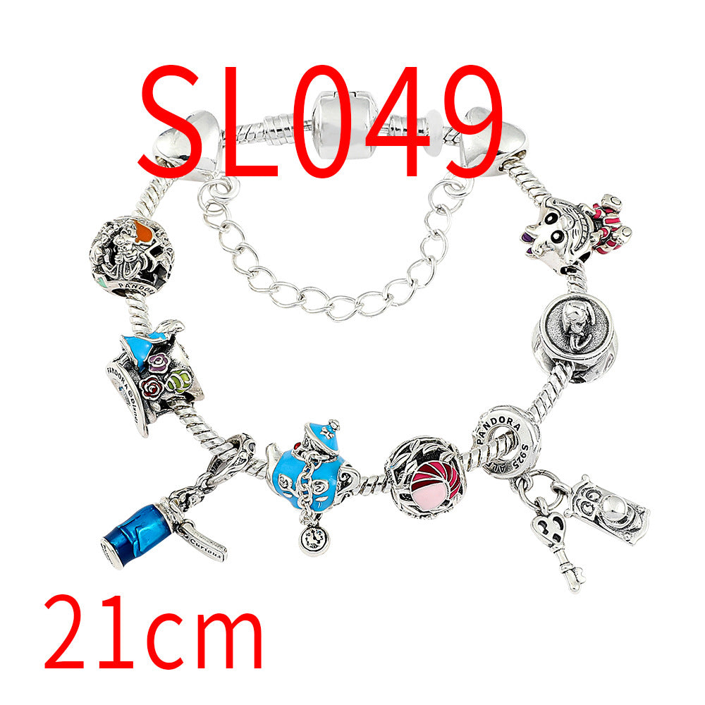 Alloy cartoon anime series bracelet (Minimo de Compra 4) MIC-BoS013