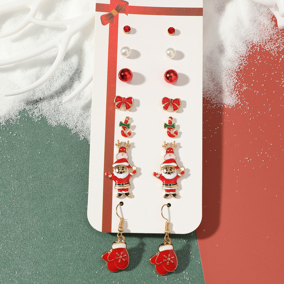 Alloy New Christmas Earrings (Minimo de Compra 2) MIC-MiaoY092