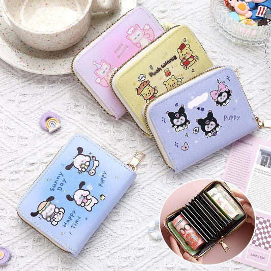 PU printed cartoon cute zero wallet (Minimo de compra 3) MIC-JiaL002