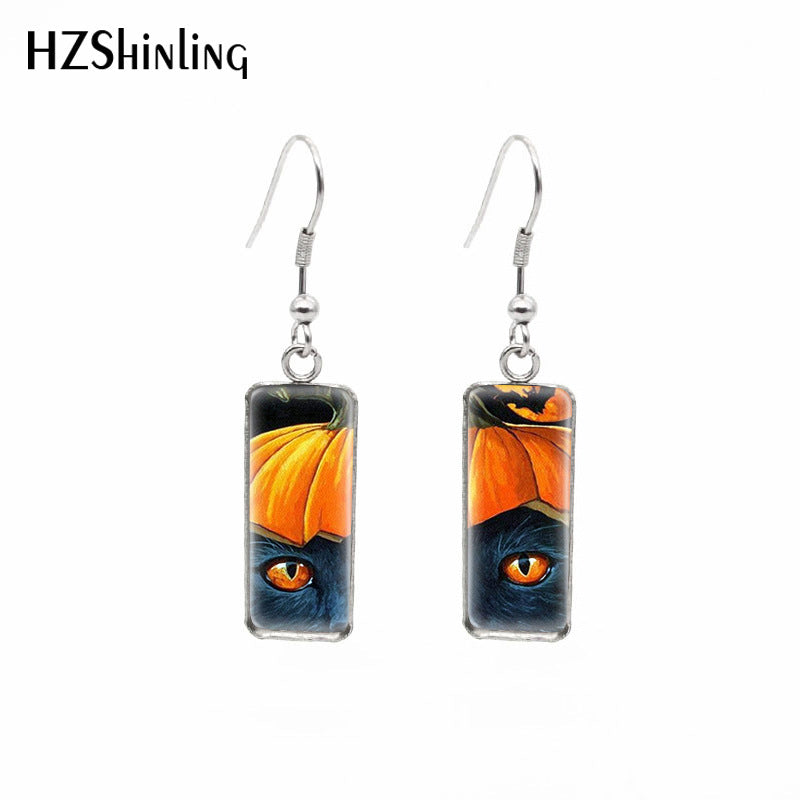 Earrings Stainless Steel Halloween Skull Earrings Minimo de compra 2 XiangL022