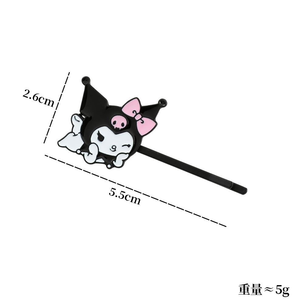 Alloy Cute Bee One Line Hair Clip (Minimo de compra 2) MIC-YunX011