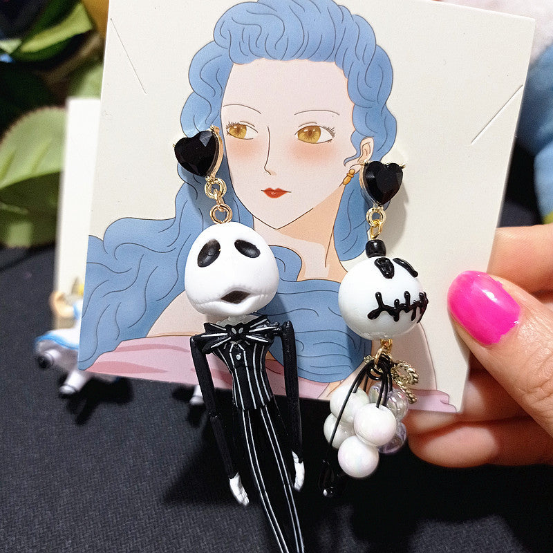 Resin Escape Princess Alice Earrings MIC-XingJ064