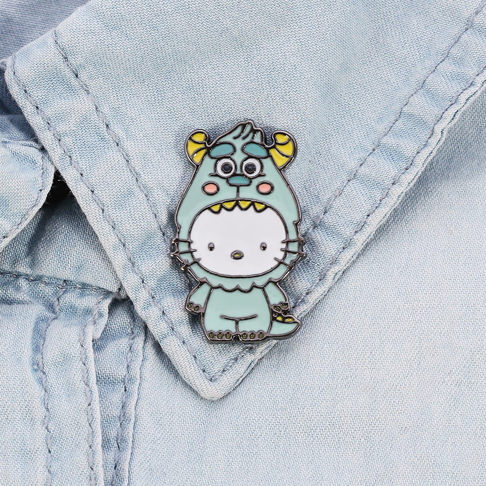 Alloy cartoon baby cow brooch (Minimo de compra 5) MIC-KeF005