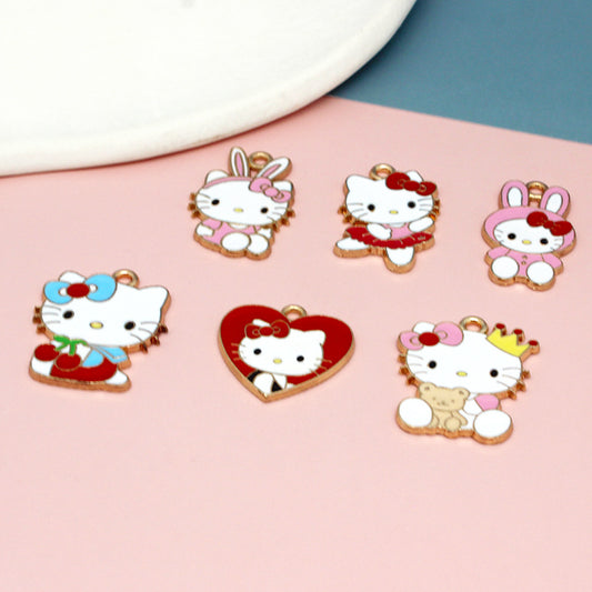 Alloy cartoon small animal pendant (Minimo de Compra 10) MIC-JingX012