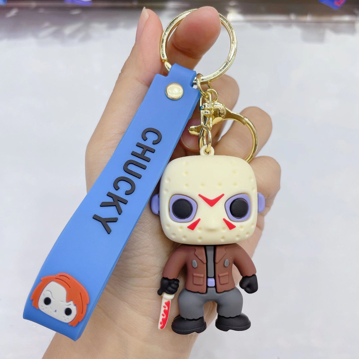 PVC new Halloween cartoon key chain (Minimo de compra 2）MIC-JuS013