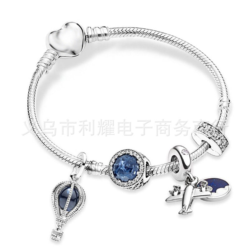 Alloy DIY Pandora Cartoon Bracelet MYA-LiY019