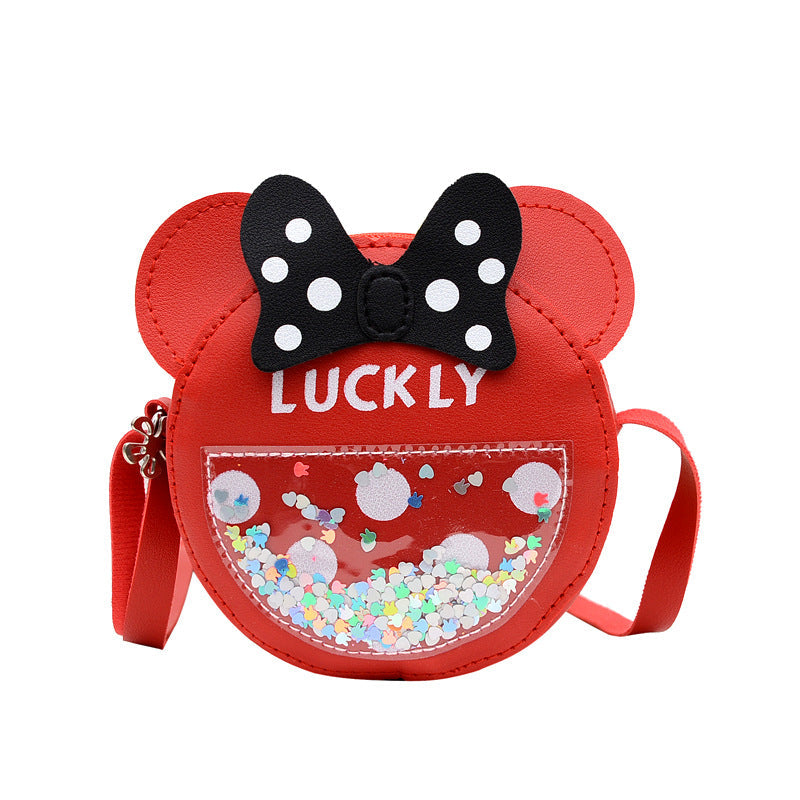 Cartoon Kids Print Messenger Bag MIC-YouWe011