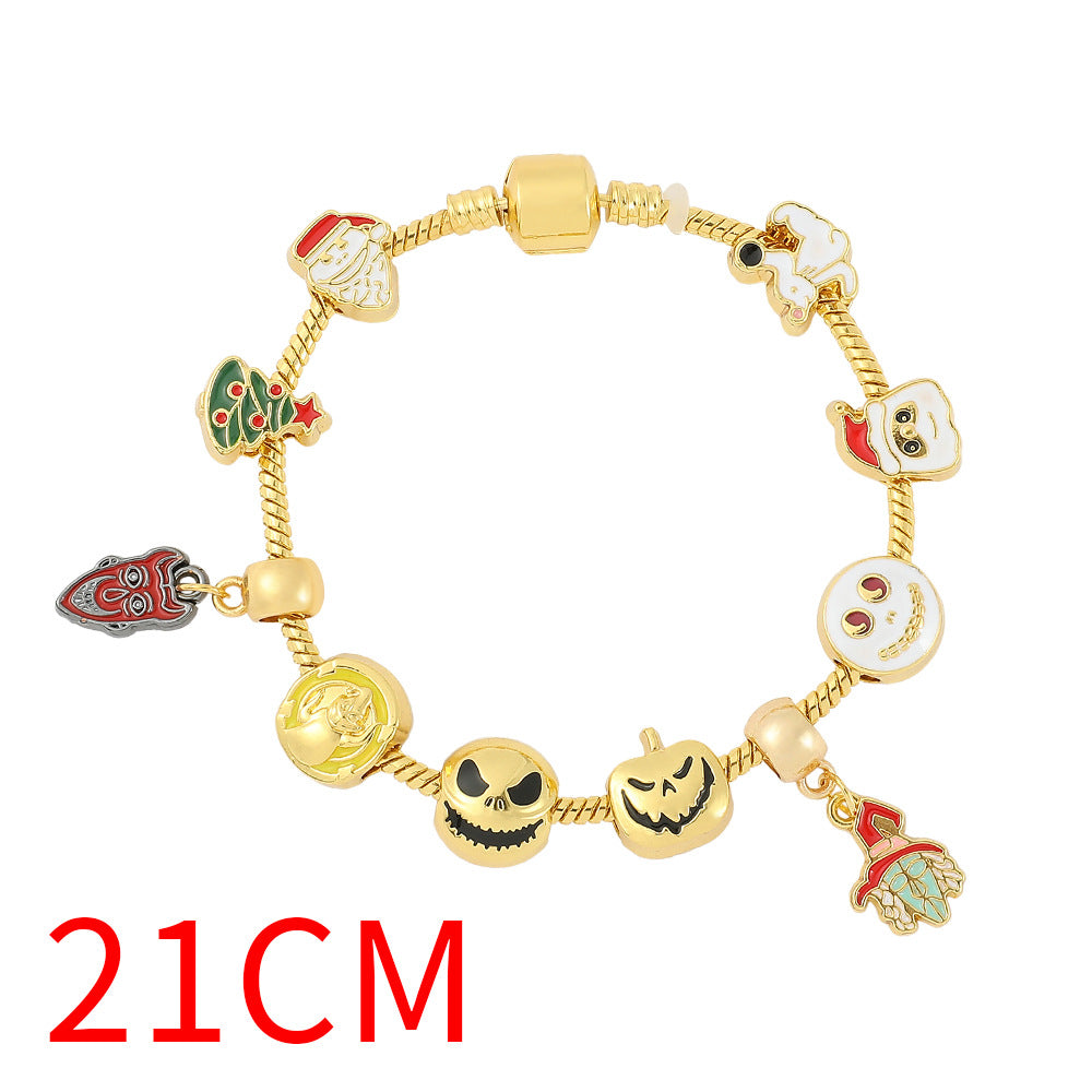 Bracelet Cartoon character triangle alloy bracelet (M) ZhuoX011