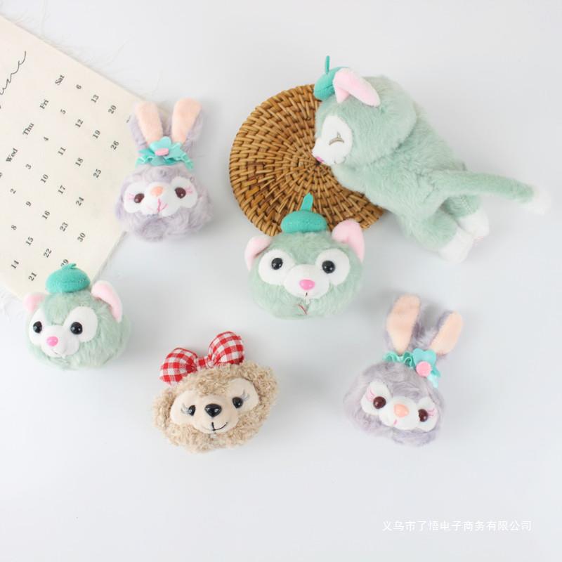 Plush cartoon cute brooch MIC-LiaoW002