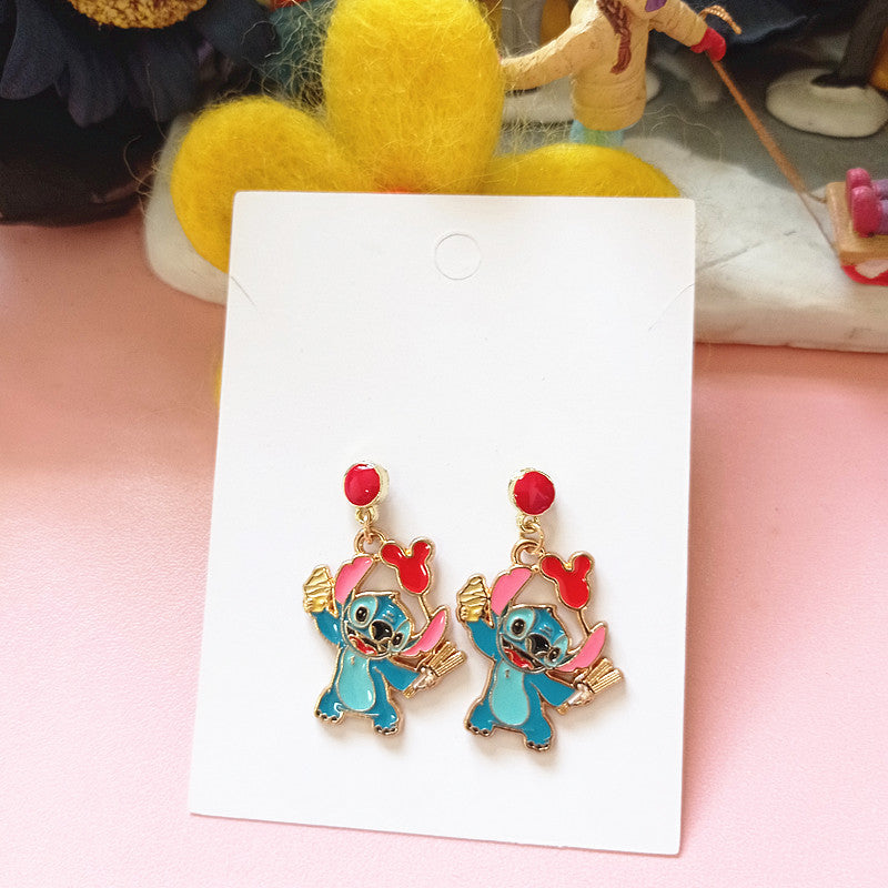 Acrylic cartoon cute earrings (Minimo de Compra 2) MIC-BXX019