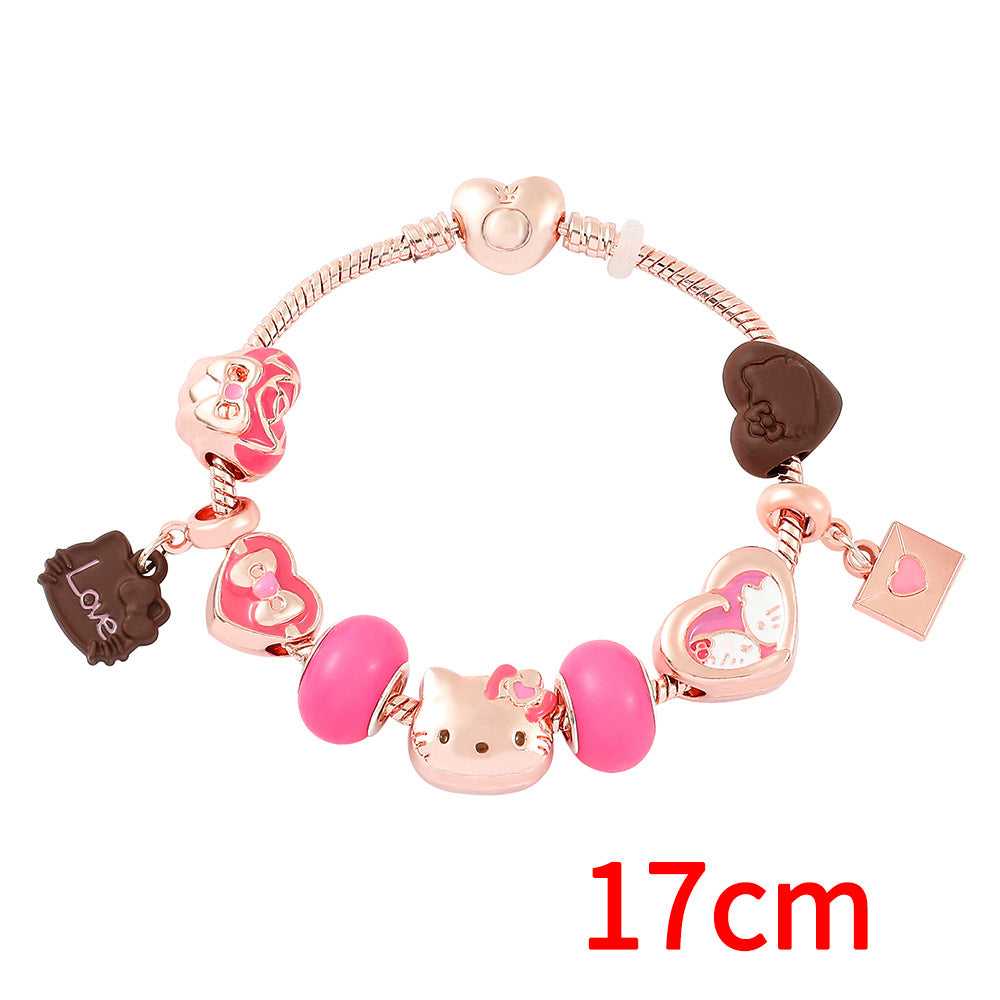 Alloy Panjiadora Cartoon Bracelet (Minimo de Compra 2) MIC-FeiM015