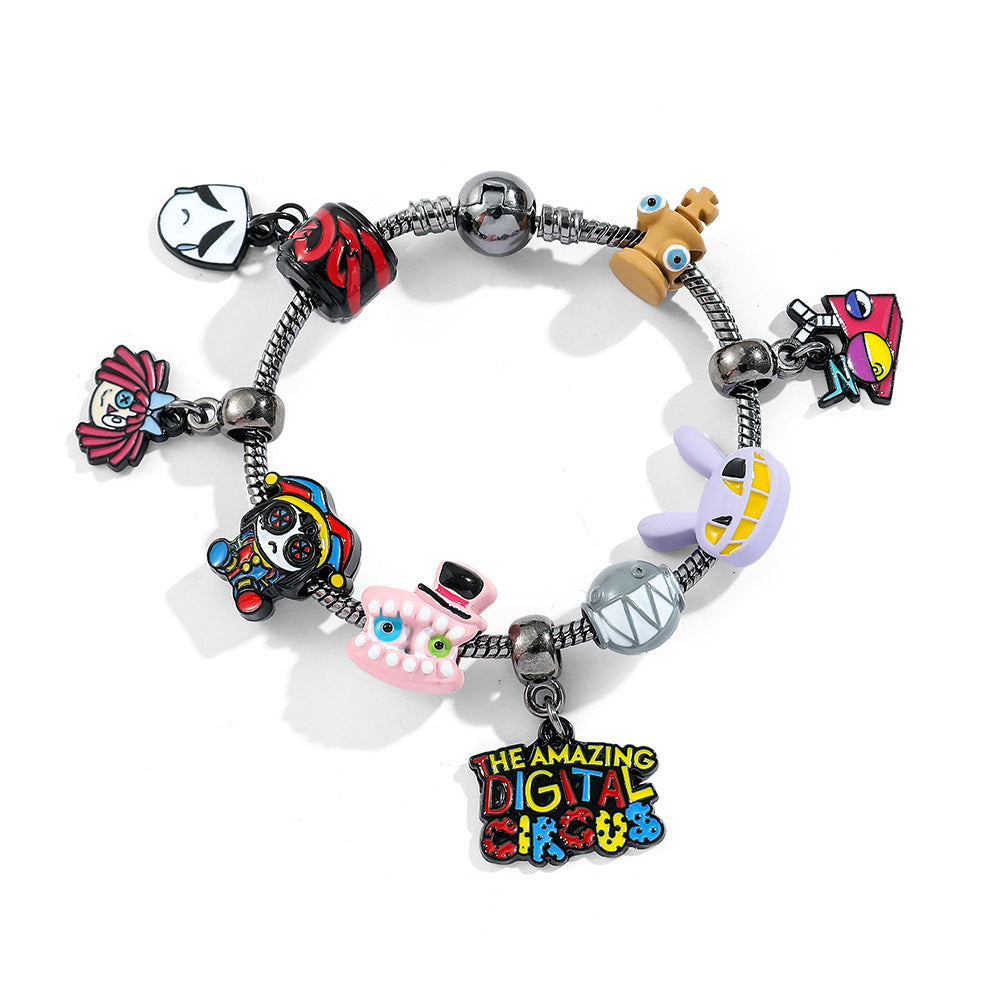 Alloy Magic Digital Circus Bracelet (Minimo de Compra 5) MIC-ZhuoX033