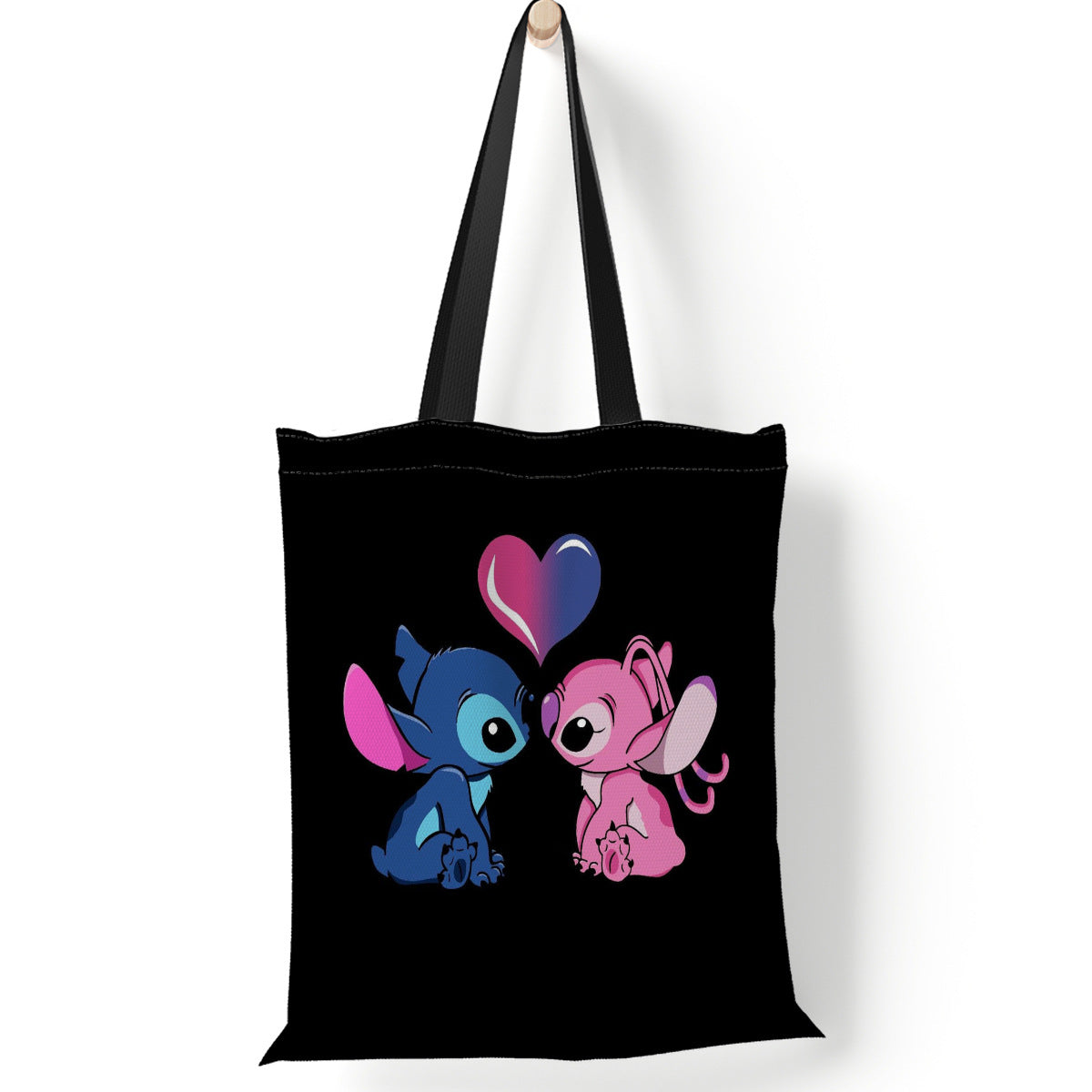 Polyester cartoon canvas shoulder bag (Minimo de Compra 2) MYA-QB009