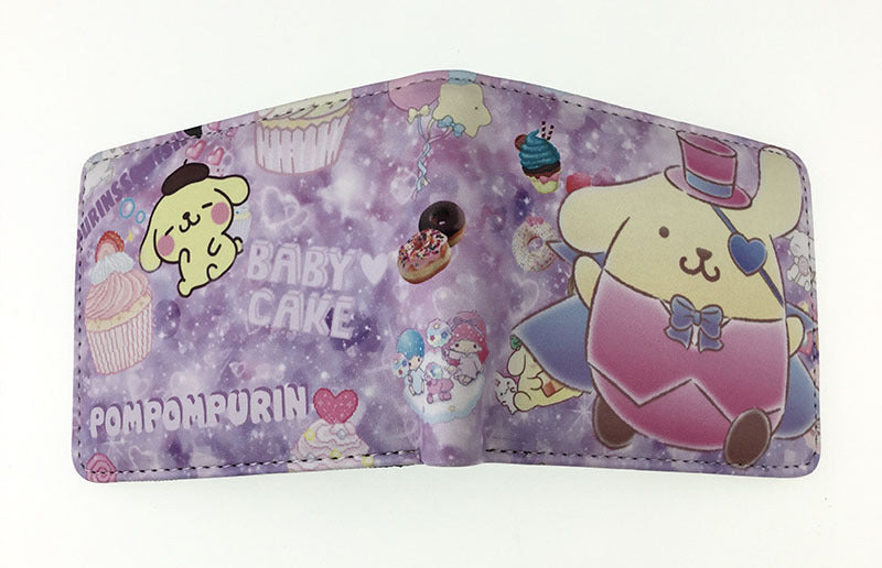 PU cartoon anime short zipper wallet MIC-ChangY016