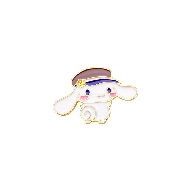 Alloy cute sled brooch (Minimo de compra 2) MIC-FuD003